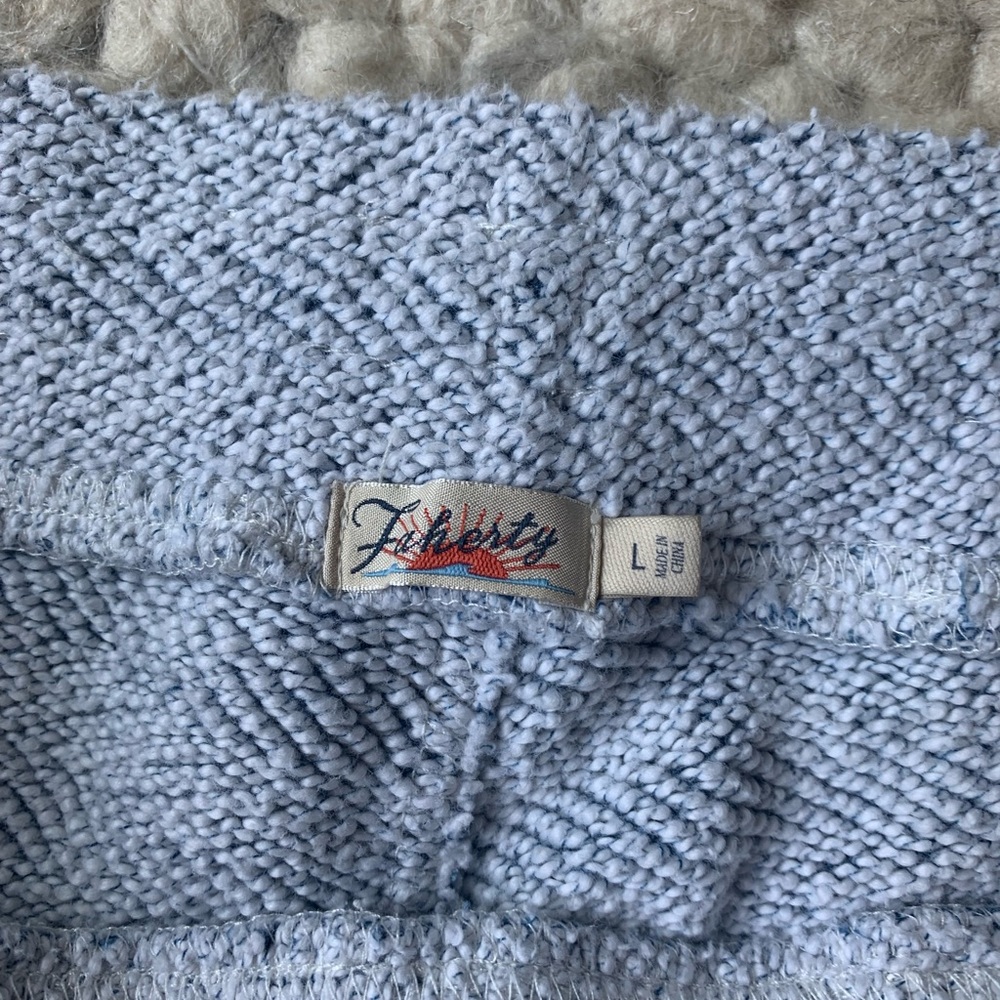 Faherty Blue Sweat/Track Pants - Picture 2 of 4
